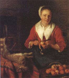 The Busy Cook (nk05), Gabriel Metsu